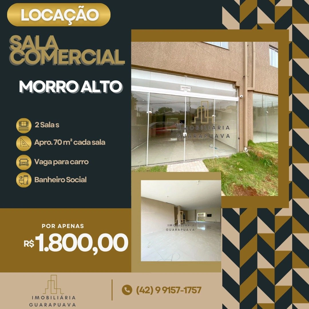 SALA COMERCIAL – MORRO ALTO